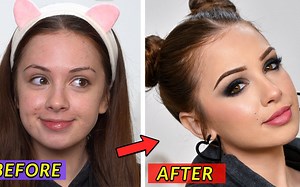 【Denitslava Makeup】魅力四射的改变 -黑色烟熏眼妆教程