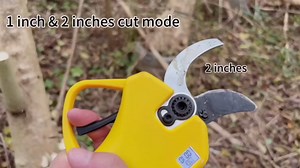 Electric Pruning Shears Cordless Pruner Shears Brushless 2.0 Inch Cutting Diameter with 2 * 2Ah Battery Pruning Shears Garden Tool for Tree Trimming Branch Cutter
