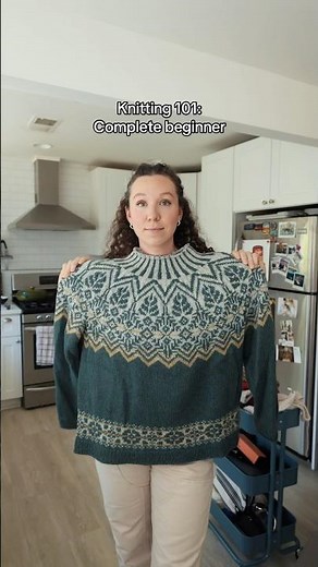 Let me teach you how to knit! #knitting #knitwithme