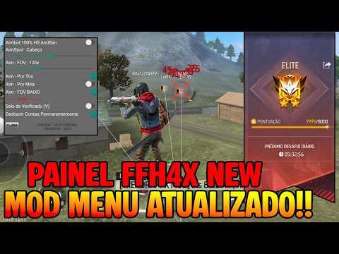 DOWNLOAD LINK DIRETO - NOVO MOD MENU FF ENTRANDO RANQUEADA ANTBAN SEM KEY COMO BAIXAR E INSTALAR