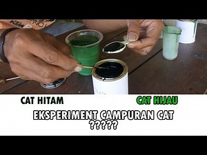 Cat Hitam Campur Hijau Ngoplos Coy