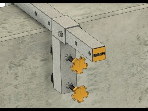 Removable Adjustable Parapet Anchorage Device