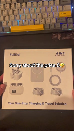 Need a way to charge all your devices. We got you 👇 #techgadgets, #chargingstation, #wirelesscharging, #techaccessories, #gadgetloversshop