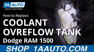 How to Replace Coolant Overflow Tank 1994-2002 Dodge RAM 1500