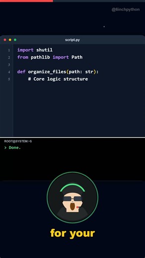 Architecting Order #Shorts #Python 🚀