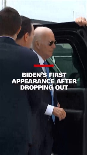 In his first public appearance since dropping his bid for reelection and recovering from Covid, President Joe Biden told reporters he's feeling "well" before boarding Air Force One. | CNN