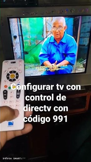configurar un control de simple TV Directv código 999