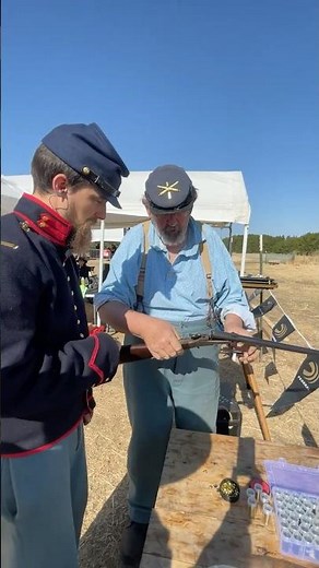 1858 Maynard Carbine: Cavalry Civil War Breach loader #history #civilwar #reenactment