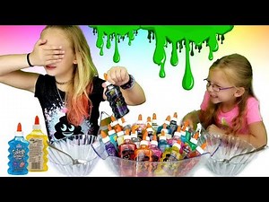 3 COLORS OF GLUE SLIME CHALLENGE!!!