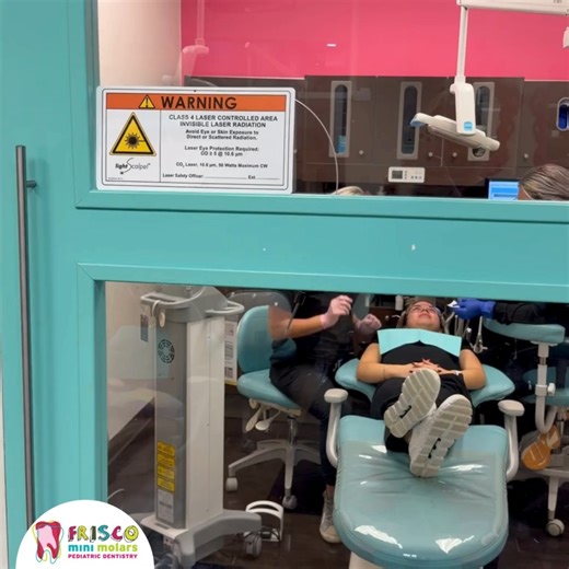 Say goodbye to stitches and long healing times. Our LightScalpel CO₂ laser makes soft tissue treatments quick, gentle, and precise! From tongue-tie and lip-tie releases (frenectomies) to other soft tissue procedures, this advanced technology helps minimize bleeding, reduce discomfort, and speed recovery.✨ Dr. Mitchell uses the CO₂ laser to create a smooth, comfortable experience for little patients — and peace of mind for parents. 😉 ☎️ Call (214) 872-3434 to learn more about laser dentistry for
