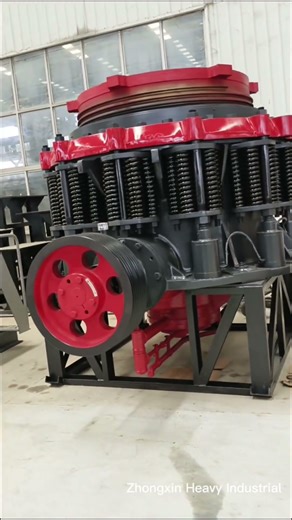 ZX compound cone crushers are equipped with intelligent systems#miningmachinery #conecrusher