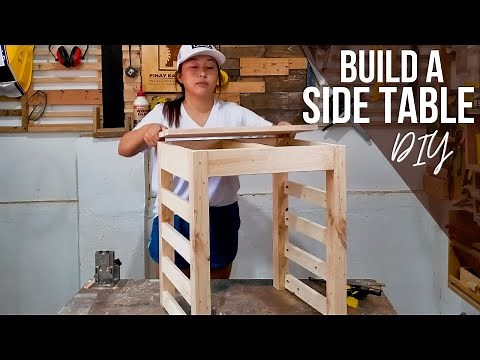 Build a Side Table DIY | Simple Woodworking Project for Beginners