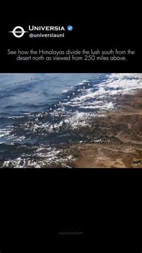 ᴜɴɪᴠᴇʀsɪᴀ | A view that puts everything in perspective. 🏔️✨🛰️ Captured from the International Space Station, this breathtaking image shows the vast... | Instagram