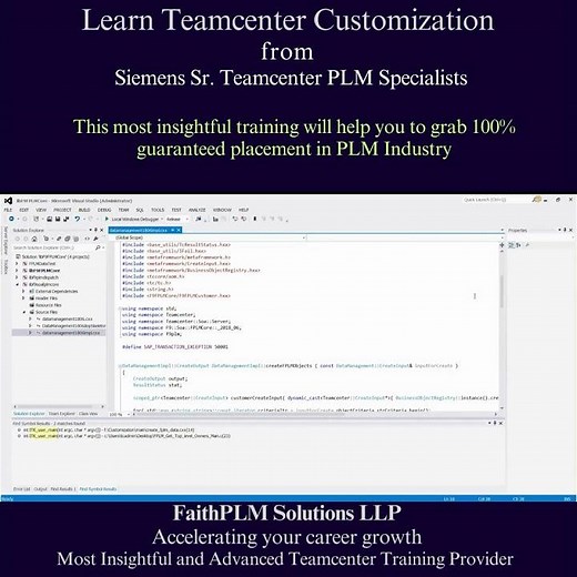 Teamcenter Customization Training By FaithPLM