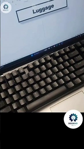 Luggage Bag Symbol in MS Word 🧳 | Travel Icon Shortcut Trick |#windows #keyboard #computer #tricks