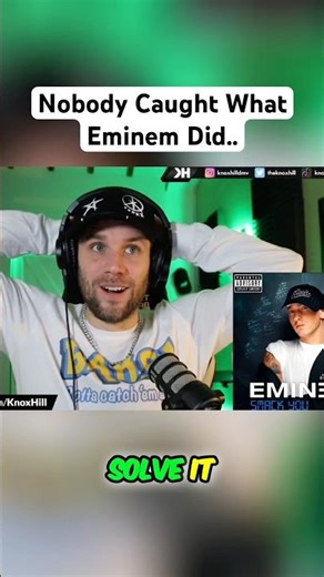 NOBODY CAUGHT THIS EMINEM FLIP..🤯