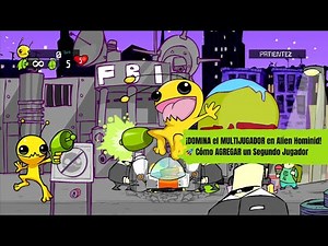 ¡DOMINA el MULTIJUGADOR en Alien Hominid! 🚀 Cómo AGREGAR un Segundo Jugador