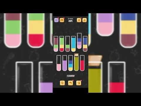 Water sort Quest level 204 full video