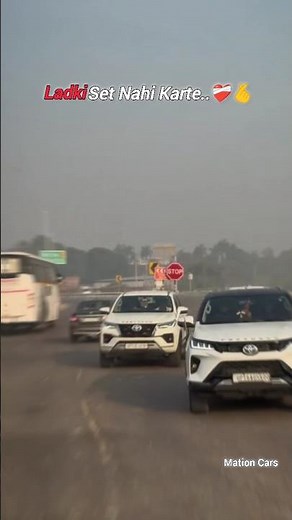 #fortuner Entry Status 💪❤️‍🩹× Life Set Karne Wale Kabhi |Mation Cars|#shorts