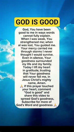 GOD IS GOOD #trendingshorts #love #prayer #viral #motivation #gospel #kjv #psalms