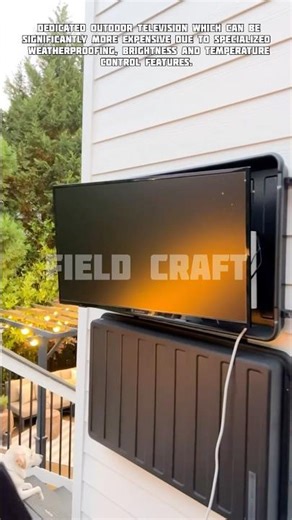 Simple Outdoor Entertainment Setup
