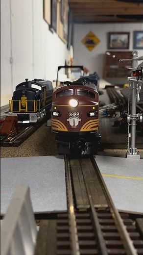 Running an O-Gauge Diesel Model Train, The Most AWESOME Train! #modeltrains