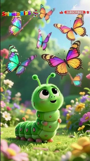 From Caterpillar to Butterfly 🐛🦋 | The Amazing Butterfly Life Cycle for Kids