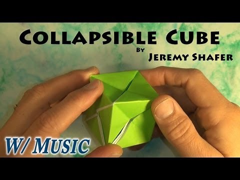 Collapsible Cube (with music)
