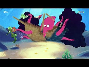 ticklish cartoon octopus