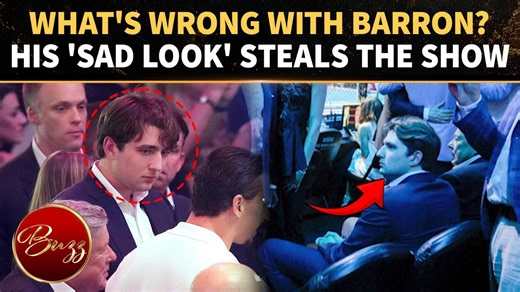 Barron Trump's 'sad' expression steals attention at Donald Trump's birthday UFC event