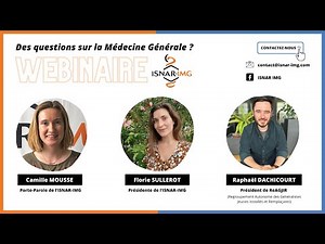 INTERNAT DE MEDECINE GENERALE - WEBINAIRE ISNAR-IMG 2023