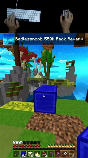 The BEST PvP Texture Pack = BedlessNoob 550k Revamp