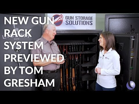 Rifle Rods | New Gun Rack System Previewed by Tom Gresham | Gun Storage Solutions