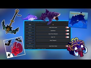 Blox Fruit Script Keyless | Auto Farm, Auto Terror Sharks, Leviathan, Auto Sea events | Vector Hub 🔥