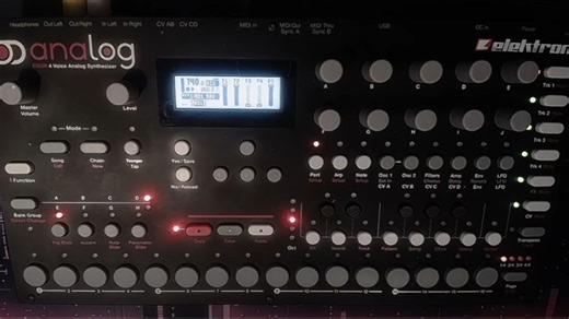 Elektron Analog 4 - Quickstart Guide
