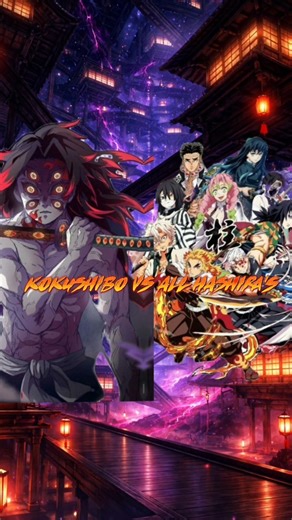 Kokushibo vs All Hashira 😈 #demonslayer #shorts