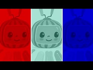 Cocomelon Special Intro Effects 3 Different Color Effects 2X SPEED + INVERTED