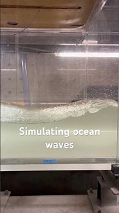 Ocean wave simulations! #ocean #waves #science #research