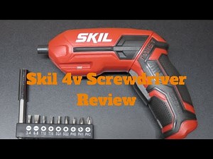 Skil 4v Cordless Electric Screwdriver Review