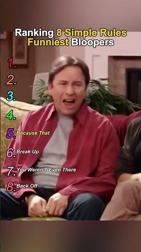 Ranking 8 Simple Rules funniest Bloopers