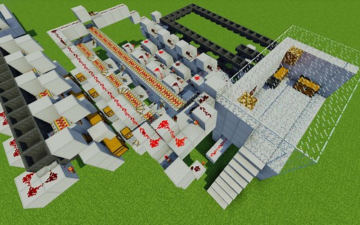 【Minecraft】自动仓储系统