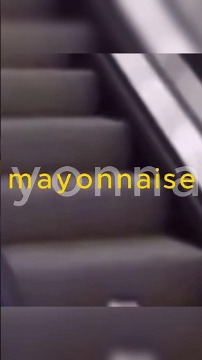 MAYONNAISE ON A ESCALATOR is going upstairs so see you later #pdf