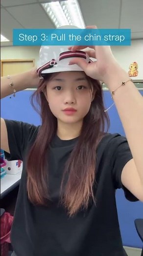 How to wear a safety helmet properly?