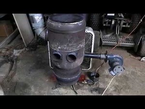 Newest waste oil heater with heat exchanger pipes