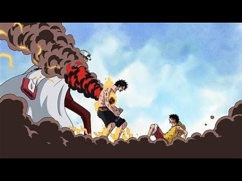 Ace dies in front of luffy || Ace's Death || Luffy lost his brother || one piece episode - 483