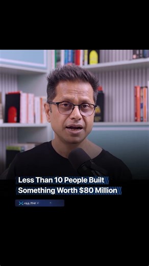They built a $80M company with 10 people #startup #acquisition