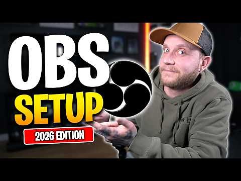 Best OBS Streaming Settings 2026 ⚙️ Setup Guide (1080p 60FPS)