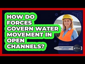 How Do Forces Govern Water Movement In Open Channels?