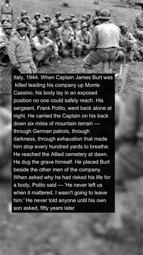 Soldier Carried His Dead Commander's Body 6 Miles So He Could Be Buried With His Men