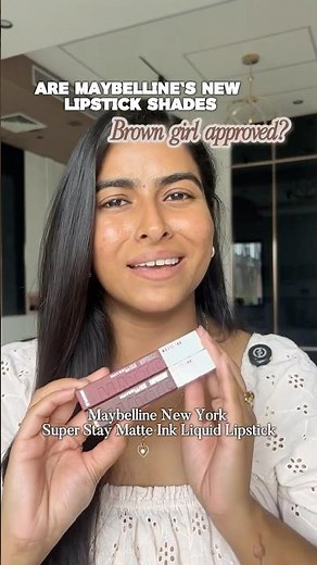 New Maybelline Super Stay Matte Ink Liquid Lipstick in Charmer and Renegade. Long stay nude lipstick